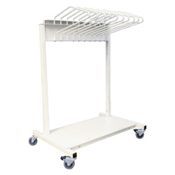 Budget Saver Mobile Apron Rack