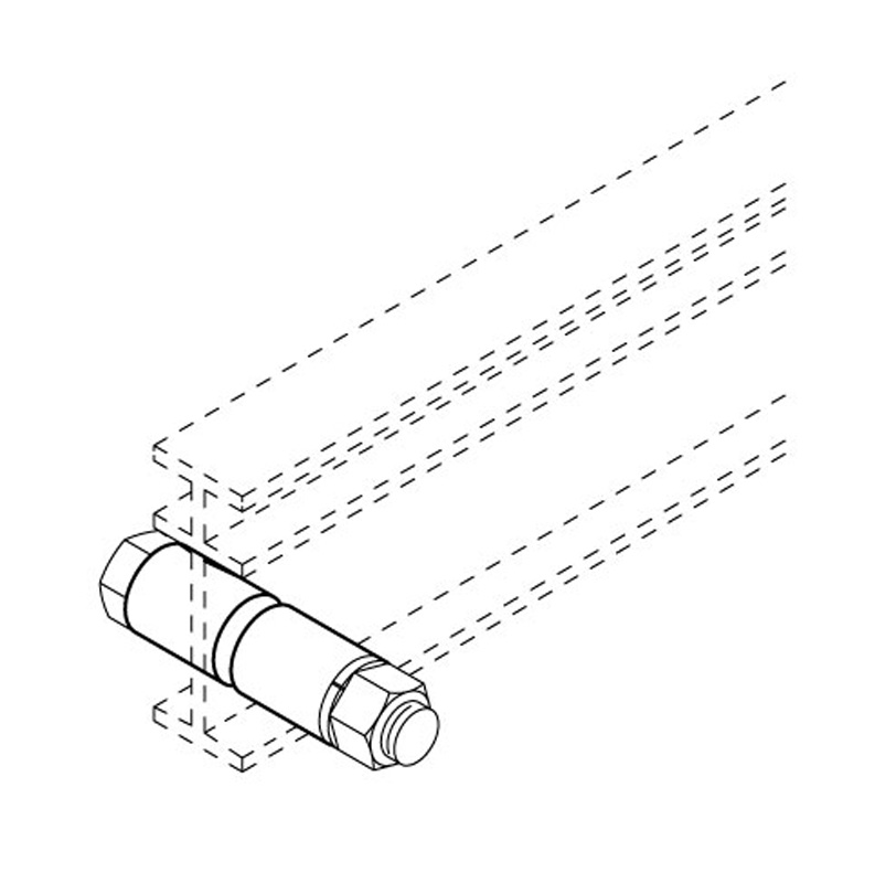 End Stop Curtain Track Accessory  (Curved Track)