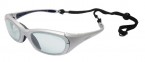 Laser-X SoftGrip, Silver Lead Glasses