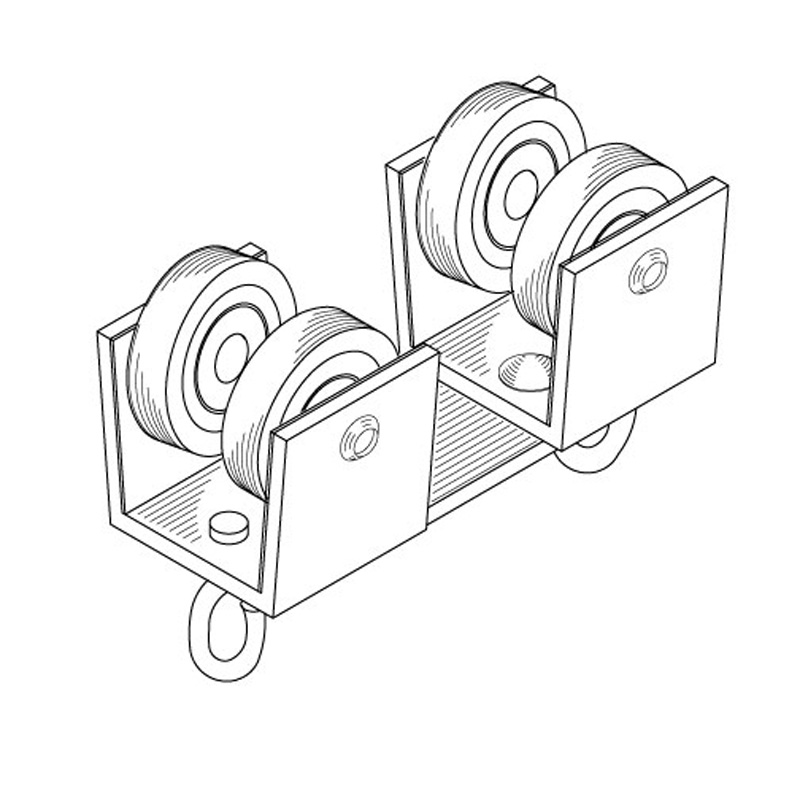 Master Carrier Curtain Track Accessory (Curved Track)
