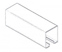 Straight Mounting Track for Lead Curtains