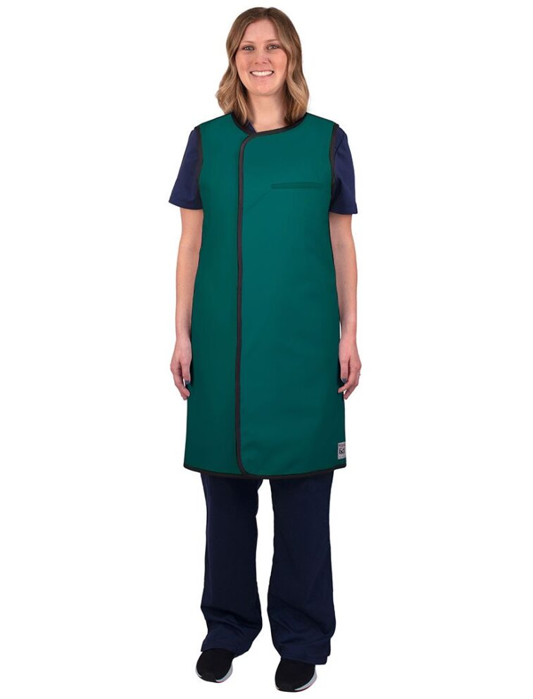 UFW Front Teal Web Lead Apron